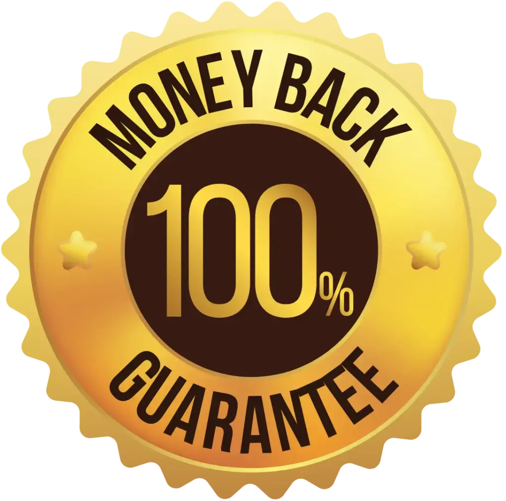 EndoBoost money back guarantee badge